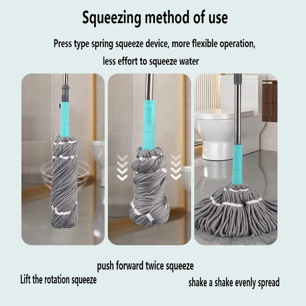 2 in 1 360 Rotatable Self Cleaning Floor Mob